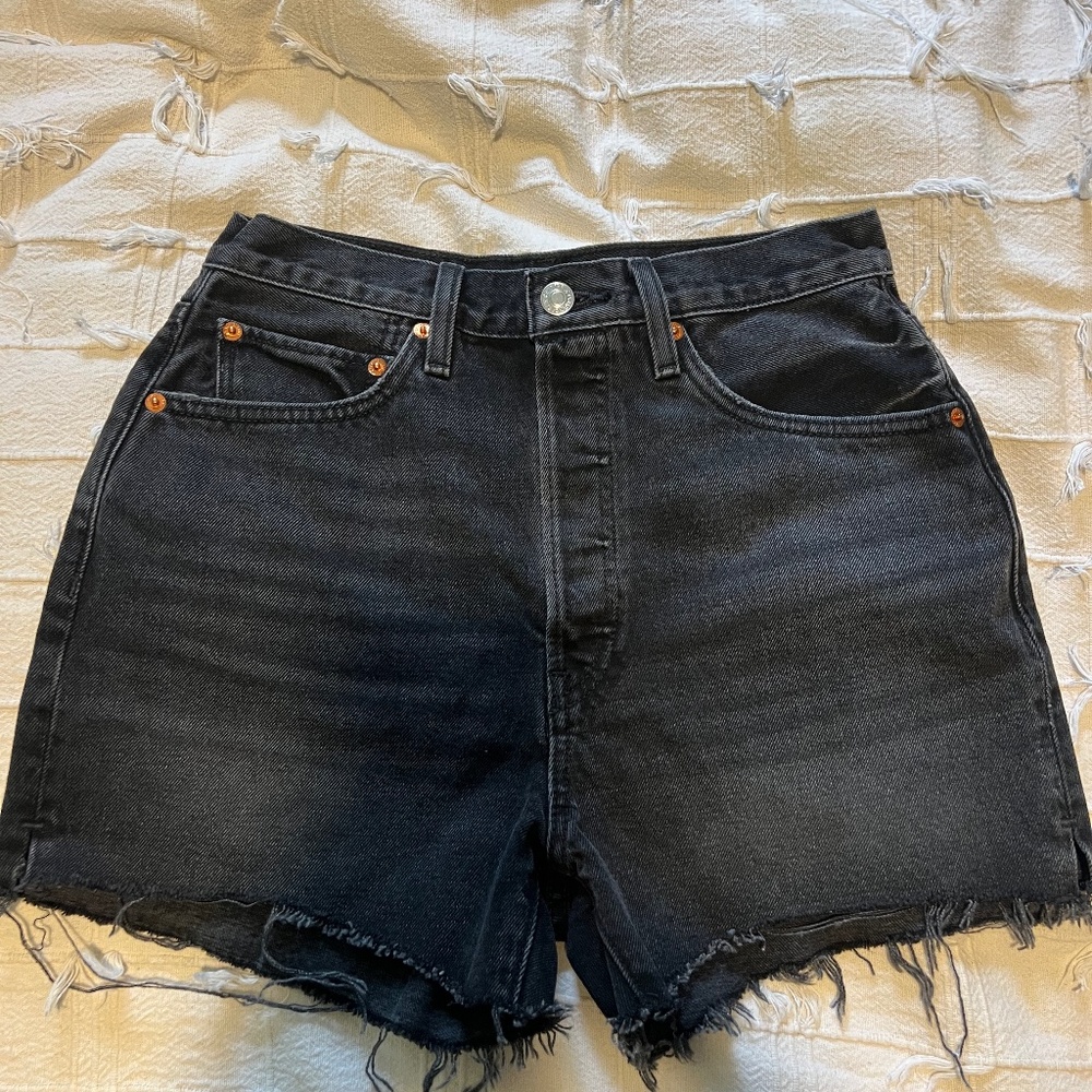 RE/done high rise 50’s cutoffs size 27